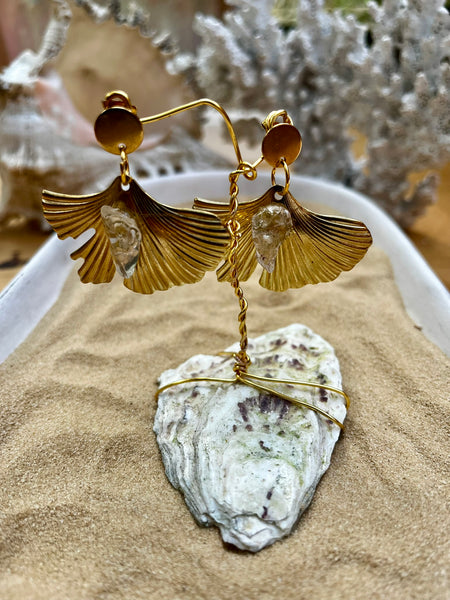 Ginkgo Earring